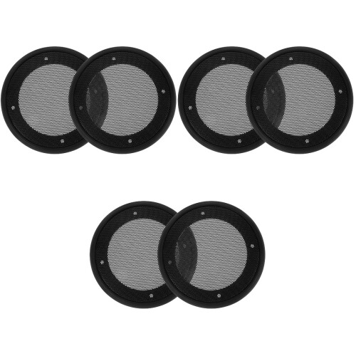 6Stk Lautsprecherschutz Für Auto Subwoofer Schwarz 1