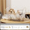 2-Layer Hamster Cage Acrylic Enclosure for Indoor Outdoor Observation and Breeding 2