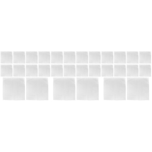 30Sheets White Bouquet Wrapping Paper Floral Material for Packaging 2