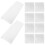 30Sheets White Bouquet Wrapping Paper Floral Material for Packaging 10