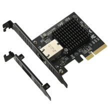 10 Gbit/S AQC113 PCIE auf Einzelport RJ45 Netzwerkkarte 1G/2,5G/5G/10 Gbit/S PCIex4 Schnittstelle Ethernet Kabelgebundenes LAN Win10/11