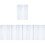 50Stk Slide Binder A4 Transparent Für Dokumentenbindung 4