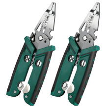 18 in 1 Electrician Pliers Multifunctional Wire Stripper Crimper Pliers Crimping Cutting Professional Electrician Tool C