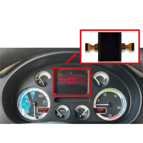 LCD Display Screen Instrument Cluster for DAF LF 45 55 CF 65 75 85 XF 85 95 105 2002-2013 LCD Display Pixel Replacement 1