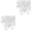 400Stk Möbelpuffer PP, Tischschutz Und Abstandhalter 2