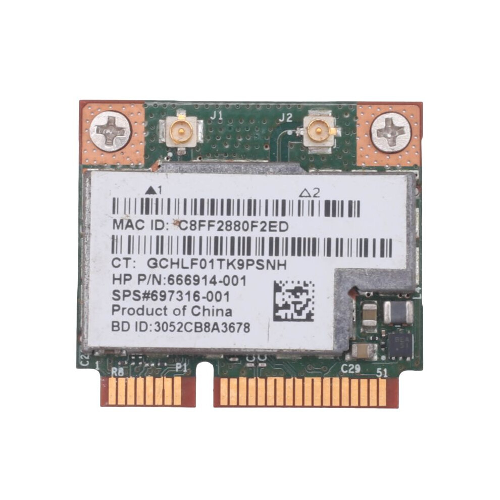 Dual Band Bcm943228hmb 802.11A/B/G/N 300Mbps Wifi Wireless Card 4.0 Half Pci-E Notebook Wlan 2.4Ghz 5Ghz 6033948055065