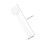 20St Mini Handventilator Handvatten Transparant ABS Voor Feest En DIY 2