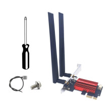 WiFi 7 BE200 PCI-E-Adapterkaartkit Tri-Band 2,4G/5G/6GHz 8874Mbps BT5.4 Desktop Draadloze Netwerkadapter voor Win11/10
