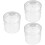 3Stk Mini Terrarium Pflanzenbehälter Transparent Für 5