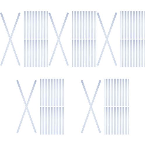 200Stk Slide Bindleisten Für Dokumente - Sicher & 1
