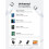 Kit com 2 cabos USB de 2m para carregamento, compatíveis com iPhone 14, 14 Pro, 14 Plus, 13, 13 Pro, 12 e 11 (branco). 3