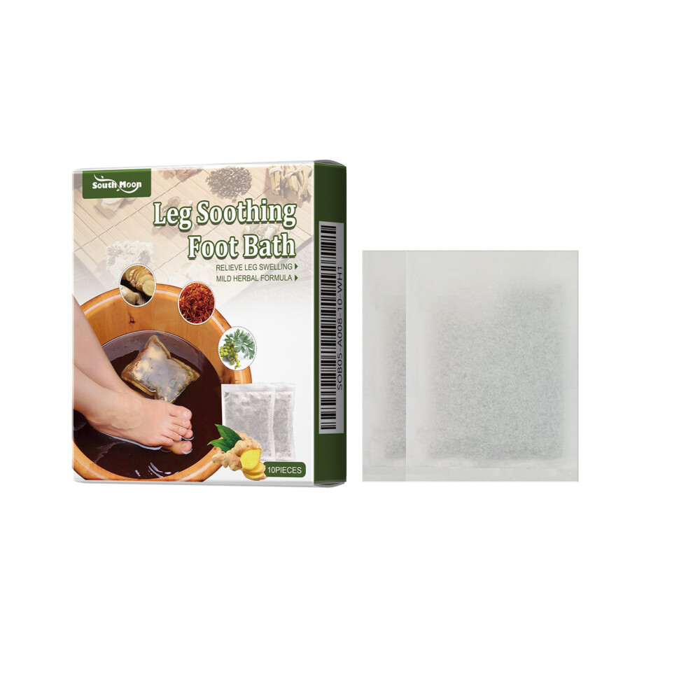 SOUTH MOON Ginger Foot Care Pack Herbal Foot Soak Pack Relieves Tight Feet Cleansing and Maintenance