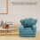 Cute Green Fold Out Sofa Crown Print 12