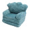 Cute Green Fold Out Sofa Crown Print 17