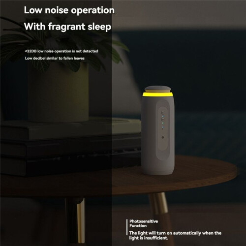 300m³ Wall Plug Aroma Diffuser with Sensor Night Light   App Fragrance Diffuser EU Plug B 2