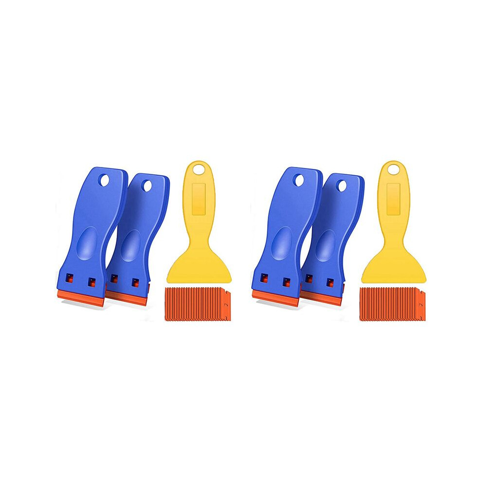 6Pack Plastic Blades Scraper Tool No Scratch Sticker Removal Scraper For Cleaning Adhesive Label Decal Glue From 6032762740454