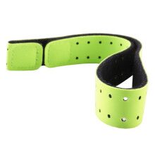 4Pcs Adjustable and Breathable Replacement Armband Soft Strap Band for Heart Rate Monitor -Wahoo (Black+ Green)