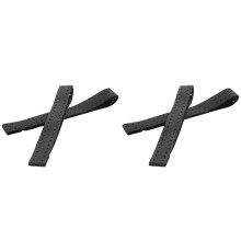 4Pcs Adjustable and Breathable Replacement Armband Soft Strap Band for Heart Rate Monitor -Wahoo (Black)