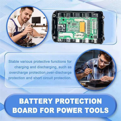 5Core Battery Storage Box Case for  21700 Protection Circuit Board+Light Panel for  Replacement Parts 1