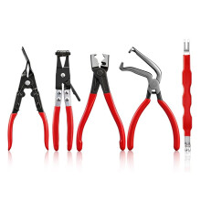 Electrical Disconnect Pliers Electrical Connector Removal Tool 5PCS Automotive Hose Clamp Tool Set
