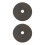 2Pcs Brown Speaker Soundproofing Foam Strips Adhesive Anti-Vibration 4