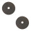 2Pcs Brown Speaker Soundproofing Foam Strips Adhesive Anti-Vibration 5
