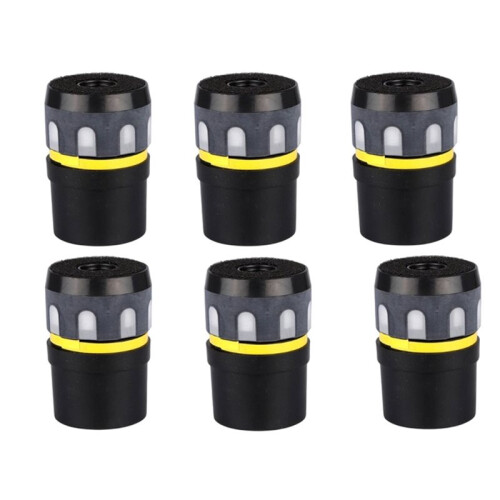 6 Capsules de Remplacement pour Microphone Dynamique BT58 - Installation Facile
