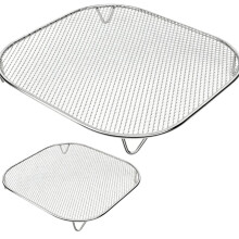 2 Pack Stainless Steel Crisper Tray for FN100 and Pro AS101, Accessories