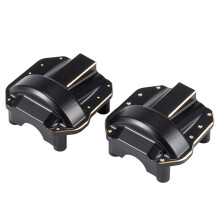 Heavy Brass Differential Cover for AR44 Axle - 38g Differential Weights for 1/10 Axial SCX10 II Crawler