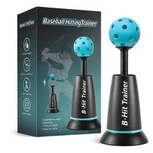 Adjustable Height Popper Baseball Batting Trainer, Hitting Aid, No Pitcher Needed for Perfect Swings, Training