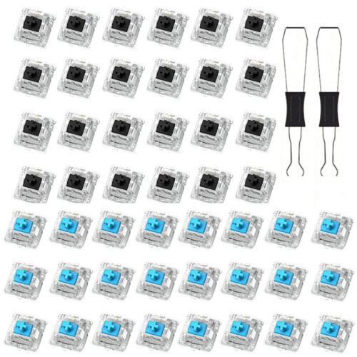100 Interrupteurs de Remplacement à 3 Broches pour Clavier Mécanique de Jeu