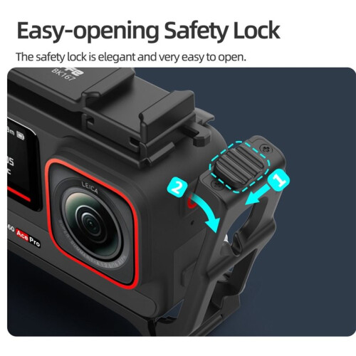 Street Grip Kit for  Ace Pro 2/1 Hand Grip Quick Release Rabbit Cage with Shutter Button Protective Frame