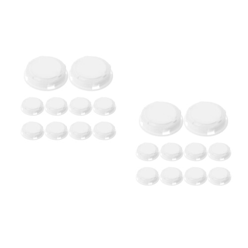 48Pièces Bouchons Fermeture ABS Usage Polyvalent 2