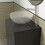 NES Home Nes Home 500mm Anthracite Moisture Resistant Vanity Cabinet Worktop 2