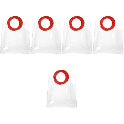5Pièces Transparent Réutilisable Pour Stockage 2