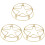 3Pièces Grille Acier Résistant Anti- Maison 3