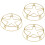 3Pièces Grille Acier Résistant Anti- Maison 7