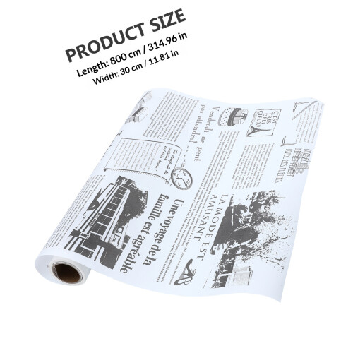 2Rouleaux Papier Four Graisse Pour Cuisine Pain Snack 1