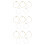30Pièces Accessoires Lyre Cordes Dorées De Haute Qualité Remplaçables 7