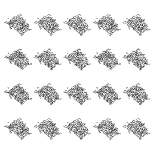 Velo de Roulements de Roue Boules en Acier Remplacement 5mm Diametre 2000 Pcs
