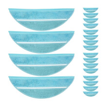20Pcs Mop Cloths for Cecotec Conga Ultra 2290 Accessories Robotic Vacuum Cleaner Parts