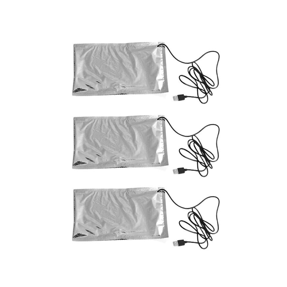 3X Outdoor Tool Usb Thermostat Heat Preservation Plate Bag Lunch Plate Food Bag Heater Milk Thermal Warmer Bag 6033360172159