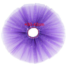 2X Baby Girl Clothes Stars Sequins Petticoat Ballet Dance Fluffy Tutu Skirt