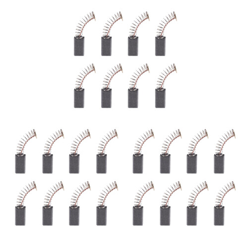 24 Pcs 5 x 8 x 14mm Carbon Brush Replacement for Electric Angle Grinder