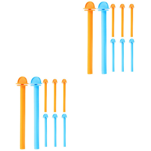 16Pcs Safe Plastic Bird Stand Perches with Easy Installation 1