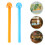 16Pcs Safe Plastic Bird Stand Perches with Easy Installation 8