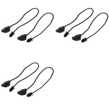 6 Pieces of Rear Trunk Storage Bag Tray Straps Parcel Shelf String for Focus Hatchback 2012-2017