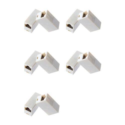 (10 Pack)RJ45 Coupler F-F Straight