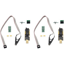 2X SOP8 SOIC8 Test Clip für EEPROM 25CXX / 24CXX mit EEPROM Flash Bios USB Programmierer Der Serie CH341A 24 25