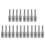 5Sets Quick Push Car Audio Amplifier Terminal Connector Silver 6